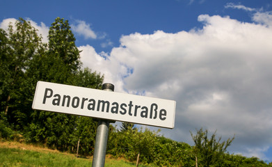 Fototapeta premium Panoramastraße