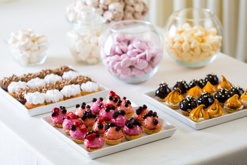 A petit four - small confectionery or savoury appetizer