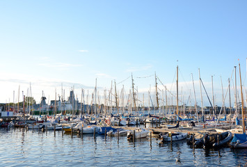 Fototapeta premium Segelhafen