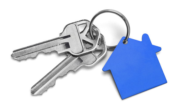 Blue House Keys