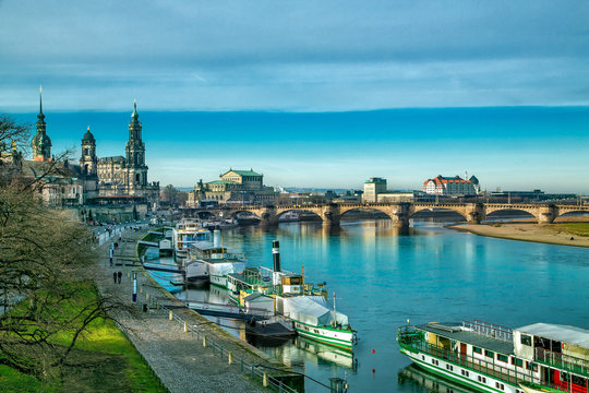 Вид на Старый Дрезден