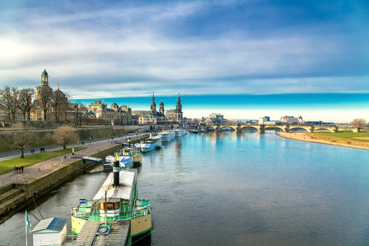 Вид на Старый Дрезден