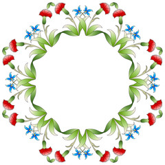 Ottoman art flowers twenty three