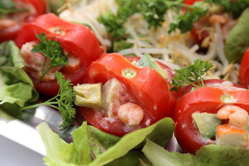 Tomates en panier