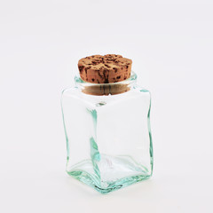 Empty, old, fashioned, glass, bottle