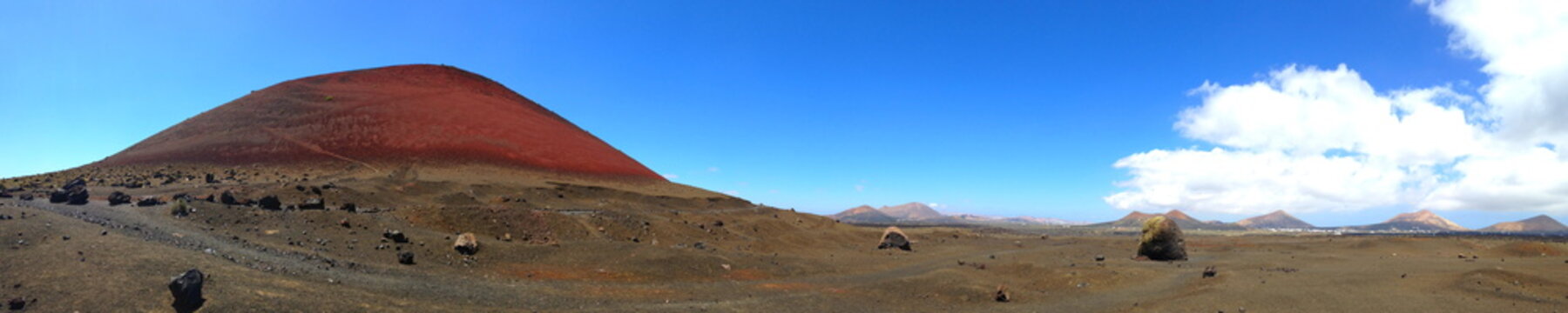 Vulkanbomben bei Caldera Colorada, Lanzarote