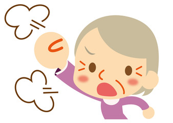 おばあさん　怒る