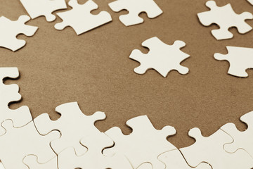 Fototapeta premium Puzzle pieces