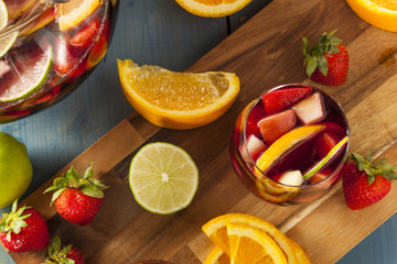 Homemade Delicious Red Sangria