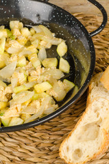 Vegetable tapa