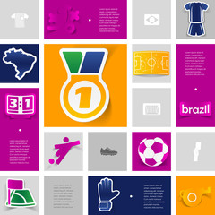 football, soccer infographic