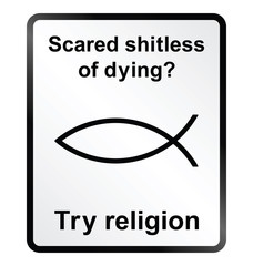 Try Religion Information Sign