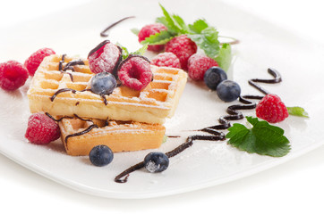 Belgian waffles