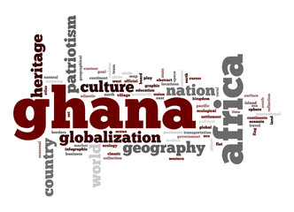 Ghana word cloud