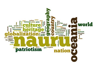 Nauru word cloud