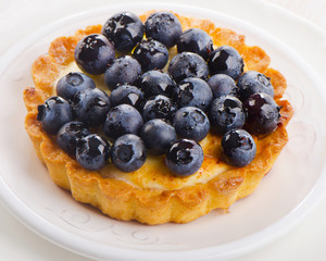 Fresh Blueberry tart