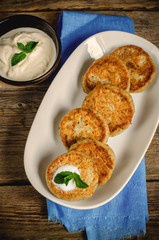 traditional turkish cutlet (kebab) eggplant