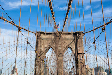 Brooklyn bridge in new york - USA