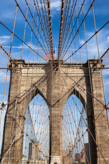 Brooklyn bridge in new york - USA