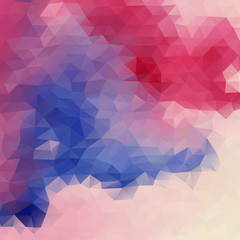 Colorful Abstract Background With Triangles