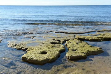 The beach area in Torrevieja