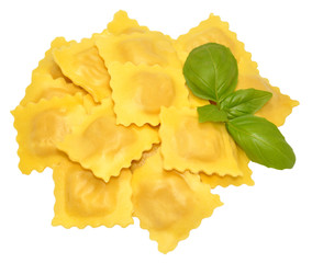 Fresh Uncooked Ravioli Pasta