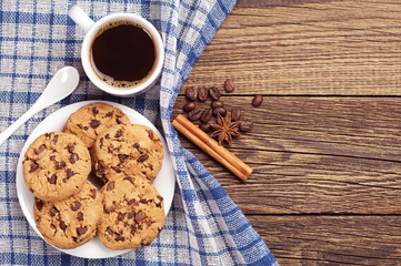 Cookies and coffee