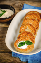 traditional turkish cutlet (kebab) eggplant