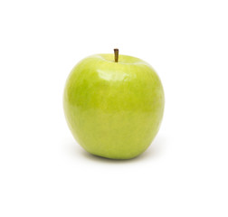 Green apple, isolated on white background
