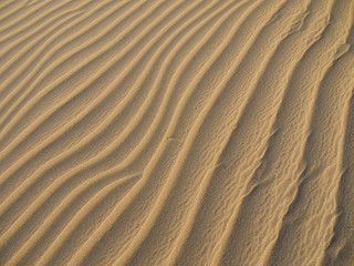 Windformationen in den Dünen von Maspalomas