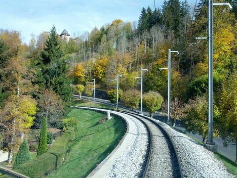 Switzerland Montreux to Zweisimmen railway
