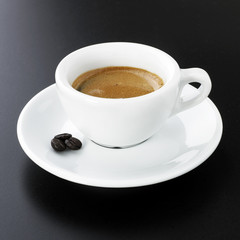 italian expresso with beans