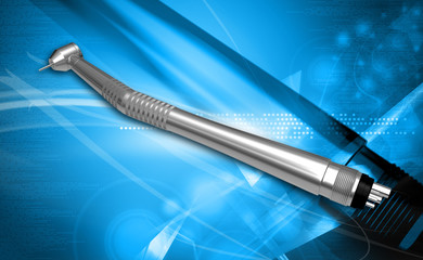 Naklejka premium dental handpiece
