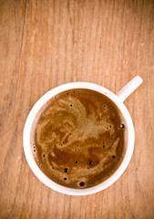 black coffee