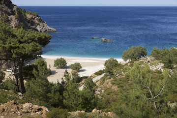 Strand auf der Insel Karpathos, Griechenland