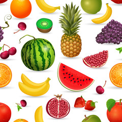 seamless texture of fruit