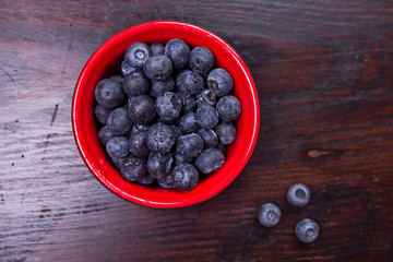 fresh blueberries 
