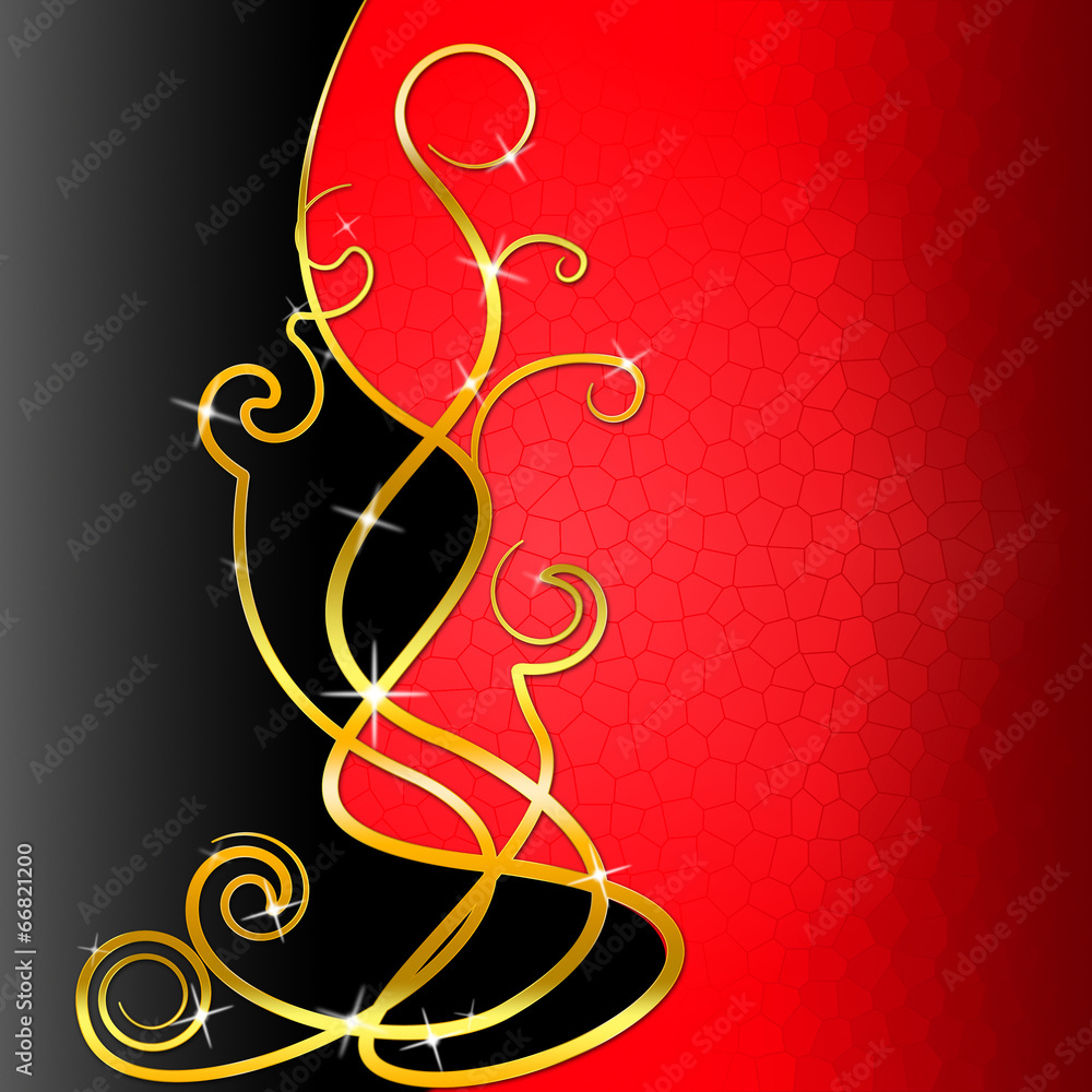 Poster background pattern represents text space and artistic
