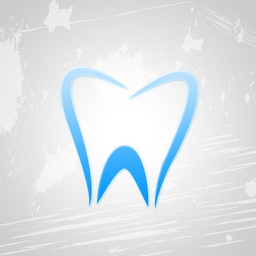 Tooth Icon Means Cavity Dentistry And Care