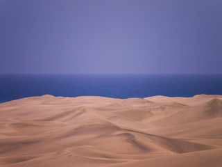 Die Dünen von Maspalomas auf Gran Canaria
