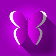 Butterflies Nature Represents Creature Tree And Countryside