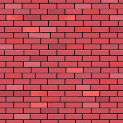 Fototapeta premium Brick Wall Indicates Blank Space And Background