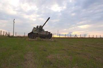 Fototapeta premium Old tank