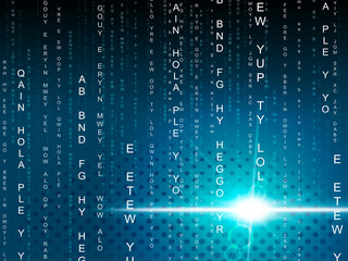 Background Glow Represents High Tech And Abstract