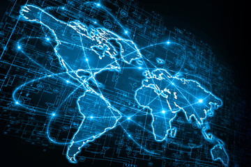 Best Internet Concept of global business from concepts series