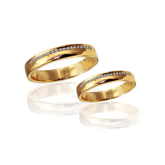 Best wedding and engagement ring. Symbol of love