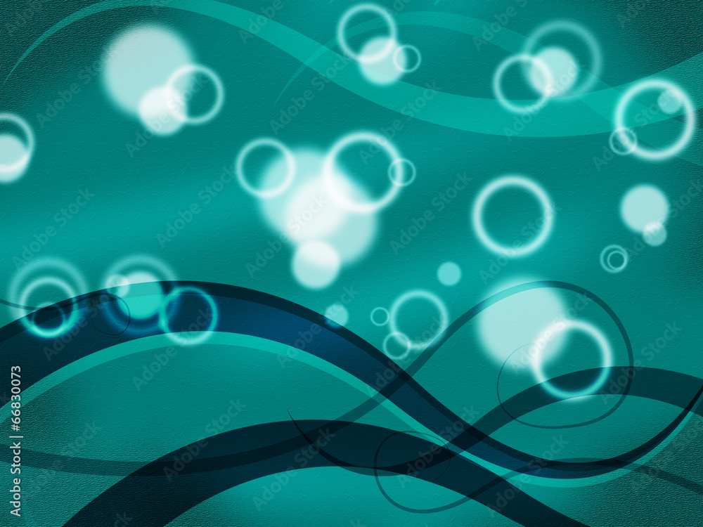Poster bokeh background means empty space and abstract