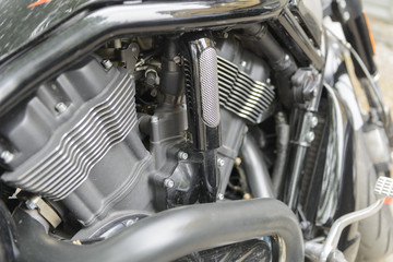 Fototapeta premium Power - Motorbike motor