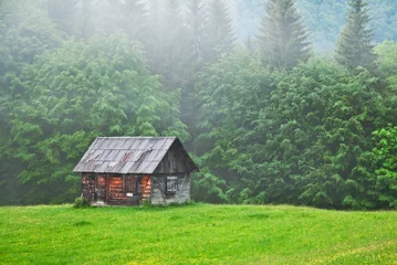 Foto op Canvas old cabin © Volodymyr Shevchuk