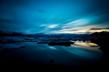 Jökulsárlón - Bucht mit Eisbergen © Uli-B